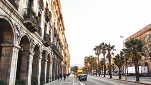 Picture of a street in Spain